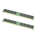 Pikkukuva 7 / 8: 2 kpl DDR2 1 Gt 667 Mhz PC25300 Työpöytämuistimoduulit Kaksoispuoliset 16 siruilla AMD:lle