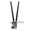 Miniatyrbillede 6 af 8: 1200Mbps PCIEx1 WIFI-kort-adapter Bluetooth 4.0 2,4Ghz 5Ghz Dual Band WiFi-netværkskort-adapter til PC