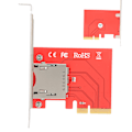 Miniatyrbillede 7 af 8: PCIE Adapter CF Kortlæser Konverter Board Modul CF201 til Windows OS X LINUX