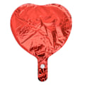 Miniatyrbilde 4 av 8: 50 stk røde ballonger hjerteformet lys farge aluminiumfolie dekorativ ballong for bryllup hjemmefest