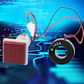 Miniatyrbild 4 av 7: Fyrkantig digital display AC Spänning Strömfrekvens 3 i 1 Signalindikator Mätarljus (röd)