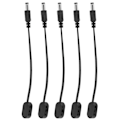 Miniatyrbillede 2 af 8: 9V Batteriklips Konverter Snap Connector Strømforsyningsadapter til Guitar Effektpedal