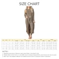 Miniatyrbild 6 av 6: Kvinnor Pyjamas Set Höst Vinter Hem Kläder Set 3 delar Loungewear Set Väst Byxor Cardigan Set Khaki S
