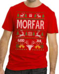 Morfars jul-T-shirt - jultröja i pullover-stil M m