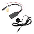 Miniatyrbillede 8 af 8: Bil Bluetooth5.0 AUX-modul Håndfri Mikrofon Udskiftning til Fiat Grande Punto