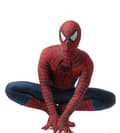 Raimi Spider-Man Bodysuit Superhelt Cosplay Kostume Voksen Jumpsuit M