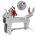 Miniatyrbillede 8 af 8: Bådstangs Holder Stativ 360 Grader Rotérbar Aluminium Legering Modifikation til 15‑55mm/0.6‑2.16in Stang