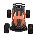 Miniatyrbilde 5 av 8: 1/30 2.4G Høyhastighets RC-bil 80m Fjernkontrollrekkevidde 20km/t Maksimal hastighet Lang standby Racingbil Oransje