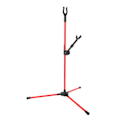 Miniatyrbild 5 av 8: Pilbågsställ för Recurve Båge i Fiberglas, Compound Bågehållare, Lättviktig, 62 cm Hög, Röd