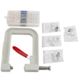Miniatyrbild 4 av 8: Pearl Setting Hand Press Machine Kit DIY Kläder Hatt Skor Dekoration Handgjorda tillbehör