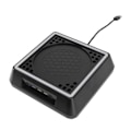 Miniatyrbillede 1 af 8: Nedre køleblæser 2,4A 5V 3 vindhastigheder Touch Switch USB-køleblæser med Light Bar til Xbox Series X Sort
