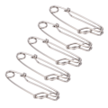 Pikkukuva 7 / 8: 5 kpl/setti Longline Snap Clip Korroosionkestävä Kelluva Linja Tonnikala Clip Merikalastukseen 1,8x60mm