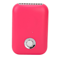 Pikkukuva 8 / 8: Ripsien kuivauspuhallin Mini Kannettava USB-ladattava 3 nopeutta Matala melu ripsien kuivaus taitettavalla T-telineellä Rose Red