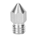 Miniatyrbillede 5 af 7: 5 stk rustfrit stål dyser extruder print hoved 3D printer tilbehør 1,75 / 0,5 mm