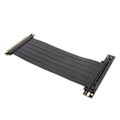 Pikkukuva 7 / 8: PCIE 3.0 X16 jatkokaapeli, nopea joustava 90 asteen jatkokortti, jatkokaapeli, grafiikkasuorittimen jatkokaapeli, musta, 30 cm / 11,8 tuumaa