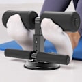 Miniatyrbillede 5 af 8: Sit Up Bar Gulv Sit Up Assistent Enhed Abs Master til Finess Træning af Mavemuskler Fuldkrops Træning Sort
