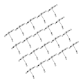 Miniatyrbilde 3 av 8: 20 stk T-formet lysende fiskesvivel 3-veis kobling krysslinje rullende svivel med perler 4x5 #