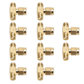 Miniatyrbild 8 av 8: 10 st SMA Tee Adapter Wide Bandwidth OFC Radio Frequency Adapter SMA Coax Connector för GPS-system