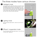 Miniatyrbillede 5 af 8: Smart Sensor Automatisk Vandpumpe Genopladelig Mini Akvarium Luftpumpe Multifunktionel Fiskedamspumpe til Akvarium Udendørs Fiskeri