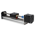 Miniatyrbillede 3 af 7: BACHIN Lineær Bevægelse Glidebord CNC Skinneguide Glidetrin 1,8 grader Trin vinkel 100MM