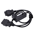 Miniatyrbild 6 av 8: OBD2 hane till hona diagnostisk adapterkabel S.1279 S1279 modulbyte för Peugeout Bipper