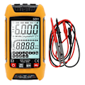 Miniatyrbillede 1 af 8: Digitalt multimeter sæt Intelligent stor skærm med høj præcision automatisk brandforebyggelse tester Orange