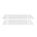 Miniatyrbilde 7 av 8: Cake Pop Holder Akryl 21 Hull Gjenbrukbar Transparent 2-lags Cake Pop Stativ Display Holder for Bryllup Baby Shower Bursdag
