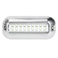 Miniatyrbilde 3 av 8: 27 LED 3,6W undervannsakterspeil IP68 vanntett båtfiskelampe Hvit