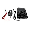 Miniatyrbild 7 av 8: Tangentbord Mus Converter Set trådlös RGB Enhands tangentbord Mus Adapter Combo för Android för Harmony Phone