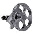 Miniatyrbilde 3 av 8: Foldbar sykkel Aluminium Hengselklemme C Spenne CNC Integrert for Brompton Foldbar Sykkel Titanium Farge