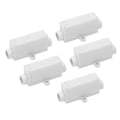 Pikkukuva 2 / 8: 5 kpl Johdinliitin Messinki Johdin Kaksoisruuvit ABS Kuori Butt Wire Terminal Block 1000V 100A