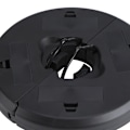 Miniatyrbillede 6 af 8: Udendørs paraplystang 28 LED-lys Havegård Have Græsmark Camping Natlampe (sort)