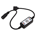 Miniatyrbillede 8 af 8: 2 stk Mini LED Controller Bluetooth RGB Musik Controller USB 5V DC 5‑24V 4 Pins LED Kontrol til 5050 LED Strip Lys