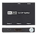 Miniatyrbild 3 av 8: 1x3 DisplayPort Splitter 8K 30Hz 4K 144Hz Triple MST SST Hub 1 in 3 Out DP Splitter för hemmabio skolhotell