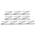 Miniatyrbillede 4 af 8: Blondekant DIY Dekorerende Netkant Trimme Syning Tøj Patching Tilbehør 10 Yards 60mm Grå‑S8