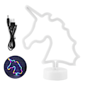 Miniatyrbillede 1 af 8: Neonlys Innovativt skrivebord Farverigt LED-natlys Soveværelsesdekoration Fødselsdagsgave