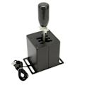 Miniatyrbilde 5 av 8: USB Simulator Shifter 6 Plus R Racing H-Gir med karbonfibergrep for Logitech G29 G27 G25 G920 for T300RS GT Svart