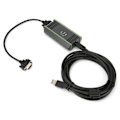 Miniatyrbilde 1 av 7: Svart isolert programmeringskabel for Siemens S7‑200 300 400 Series PLC S7972-0CB20-0XA0