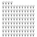 Miniatyrbillede 5 af 8: 100 stk. Katte Binder Clips Søde Killingeform Stærk Klemning Holdbare Metal Hul Binder Clips til Hjemmekontor Skole Sort
