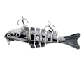 Miniatyrbillede 4 af 8: Fiskesnøre Durable Imitation Plastik Falsk Multi Leddet Swimbait Langsomt Synkende Glidebait4#