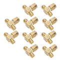 Miniatyrbild 6 av 8: 10 st SMA Tee Adapter Wide Bandwidth OFC Radio Frequency Adapter SMA Coax Connector för GPS-system