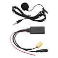 Miniatyrbillede 2 af 8: Bil Bluetooth5.0 AUX-modul Håndfri Mikrofon Udskiftning til Fiat Grande Punto