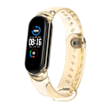 Miniatyrbillede 1 af 8: Udskiftningsremme Kompatible til Xiaomi Band 7 Bløde TPU Armbånd Justerbar Håndledsrem til Kvinder Mænd