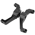 Miniatyrbilde 3 av 8: 2 stk aluminiumlegering foran C-sete Passer for Redcat Gen8 1/10 RC-biler Nav Hjulfeste Svart