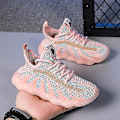 Miniatyrbillede 5 af 5: Åndbare Løbesko til Børn - Mode Sneakers Pink