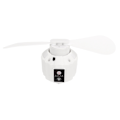Miniatyrbillede 8 af 8: Telt Loftventilator Udendørs Bærbar Dobbeltbladet Ventilator Camping USB Lys Elektrisk Ventilator Hvid 5200mAh