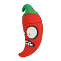 Miniatyrbillede 2 af 8: USB Flash Drive Tegneserie Chili Form Hukommelse Thumb Stick til Window2003/XP/Vista/7/8/10/OS X/Linux8GB