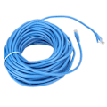 Miniatyrbillede 5 af 8: Netværkskabel Gigabit RJ45 Ethernet LAN Patch Cord Iltfrit Kobber Blå Computer Jumper Wire 20 meter/22yd