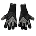 Miniatyrbillede 3 af 8: 2 stk Fodboldmålmandshandsker Sorte Anti-Slip Latex Åndbare Ekstra Fingerbeskyttelse Målmandshandsker til Fodboldkonkurrence Nummer 7.