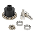 Miniatyrbilde 1 av 8: Metall RC Differensial Gearsett RC Bil Oppgraderingsdel for UD1601 UD1602 UD1603 UD1604 UD1607 SG1603 SG1604